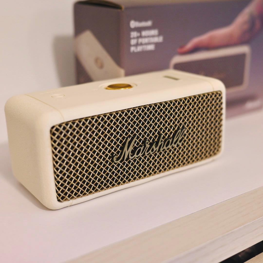 Marshall Bluetooth スピーカー ホワイト