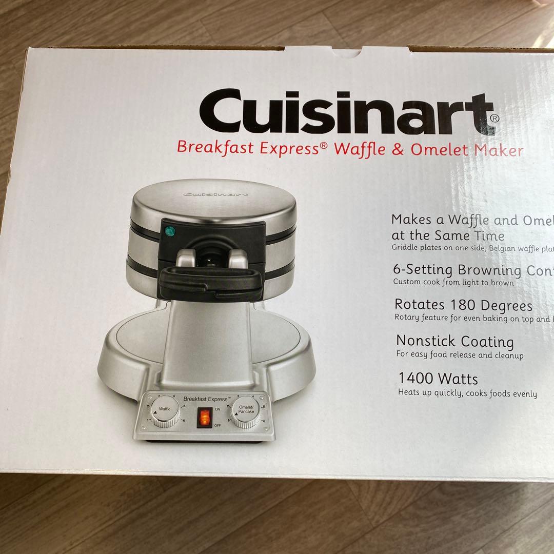 cuisinart クイジナート ワッフル&オムレツメーカー