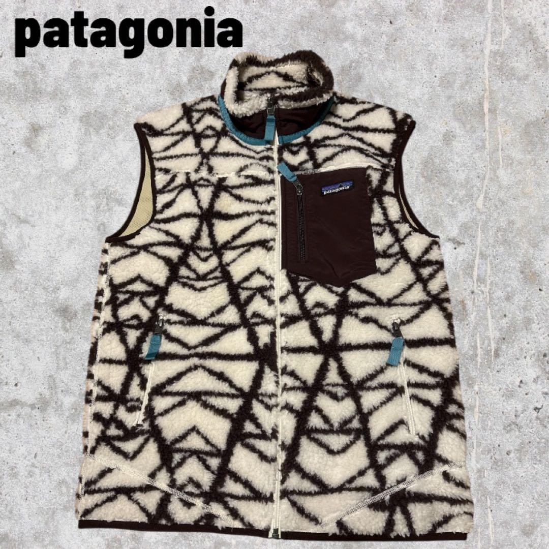 ア*ブ様 パタゴニア クラシック レトロX ベスト 総柄　デッドストック