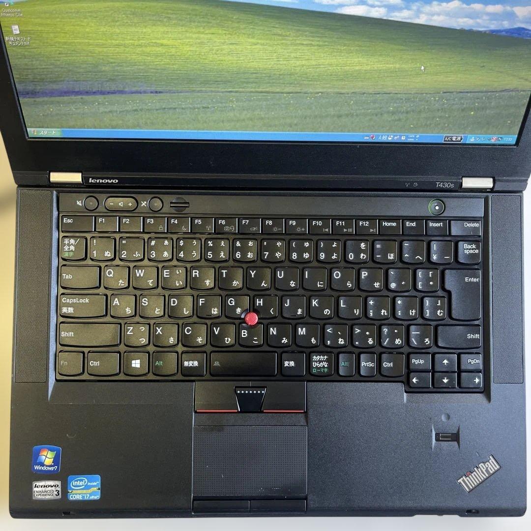 ☆格安良品☆WindowsXP☆レノボHD+14インチ液晶スリムノート☆SSD☆