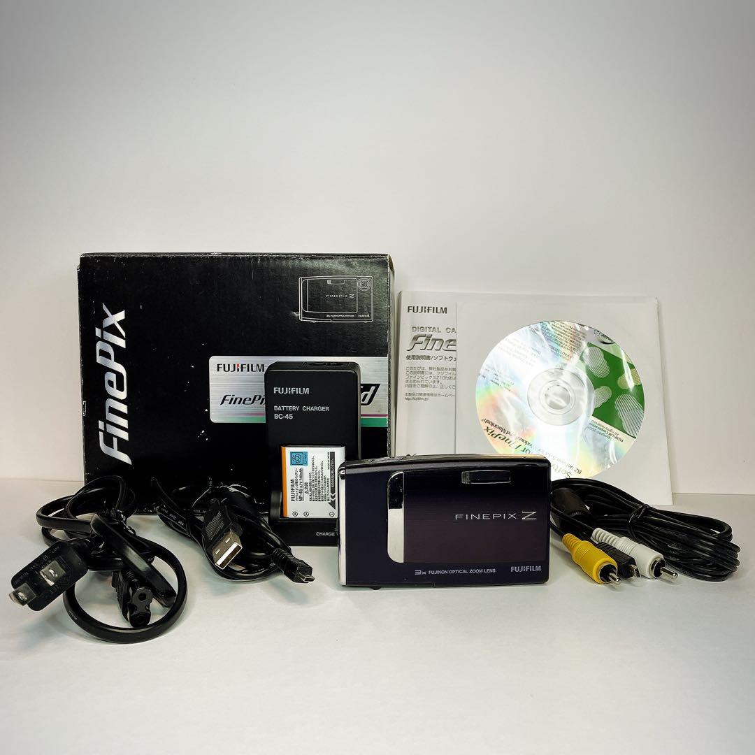 【美品 動作確認済み】 FUJIFILM FinePix Z10fd ブラック
