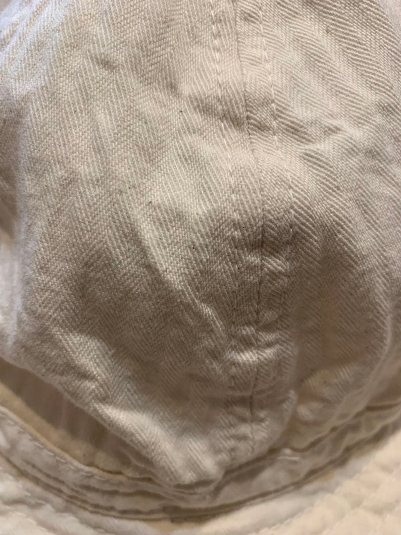 リアルマッコイズ　アーミーハット　ヘリンボーン　生成り　美品