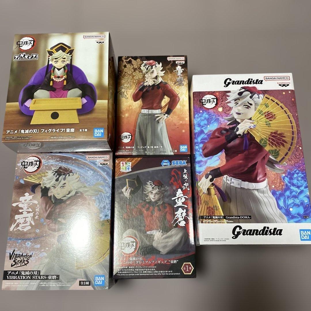 鬼滅の刃 童磨 フィギュア5個セット