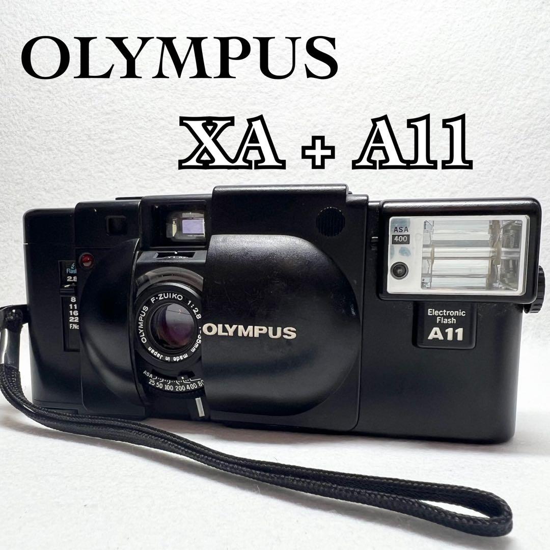 【完動品 美品】OLYMPUS XA A11 コンパクトフィルム 動作確認済