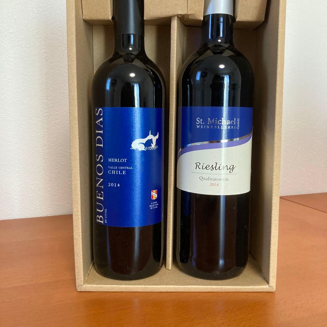 ワイン Buenos Dias Merlot & St. Michael Rieslin