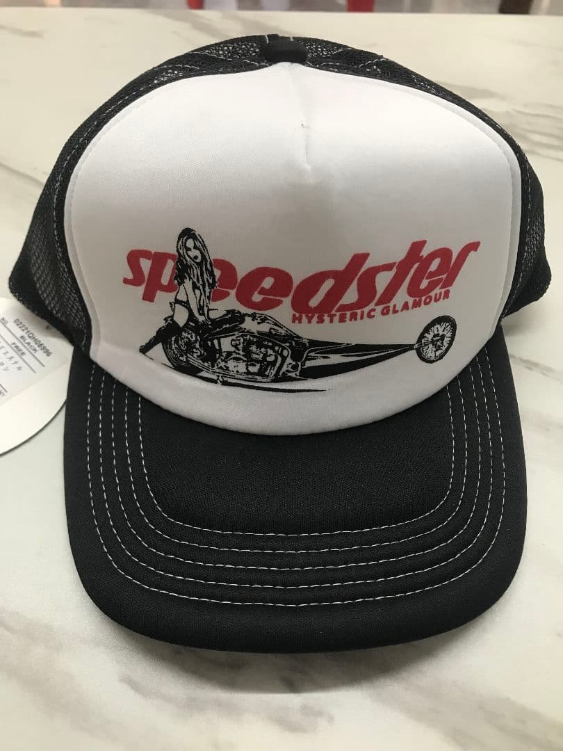 【新品未使用】 ヒステリックグラマー　キャップ　GUITAR GIRL 0002