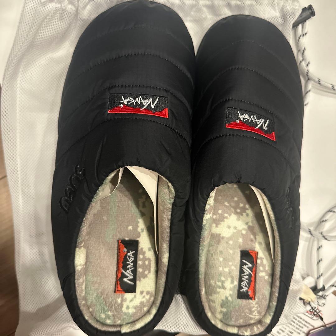 NANGA SUBU オーロラテックス ウィンターサンダル　ブラック　黒