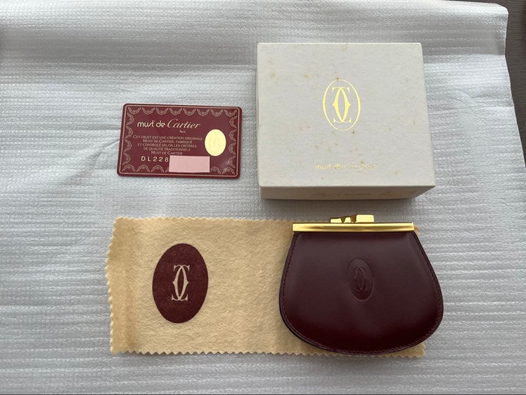 Cartier ケース 未使用 元箱、ギャランティカード有り