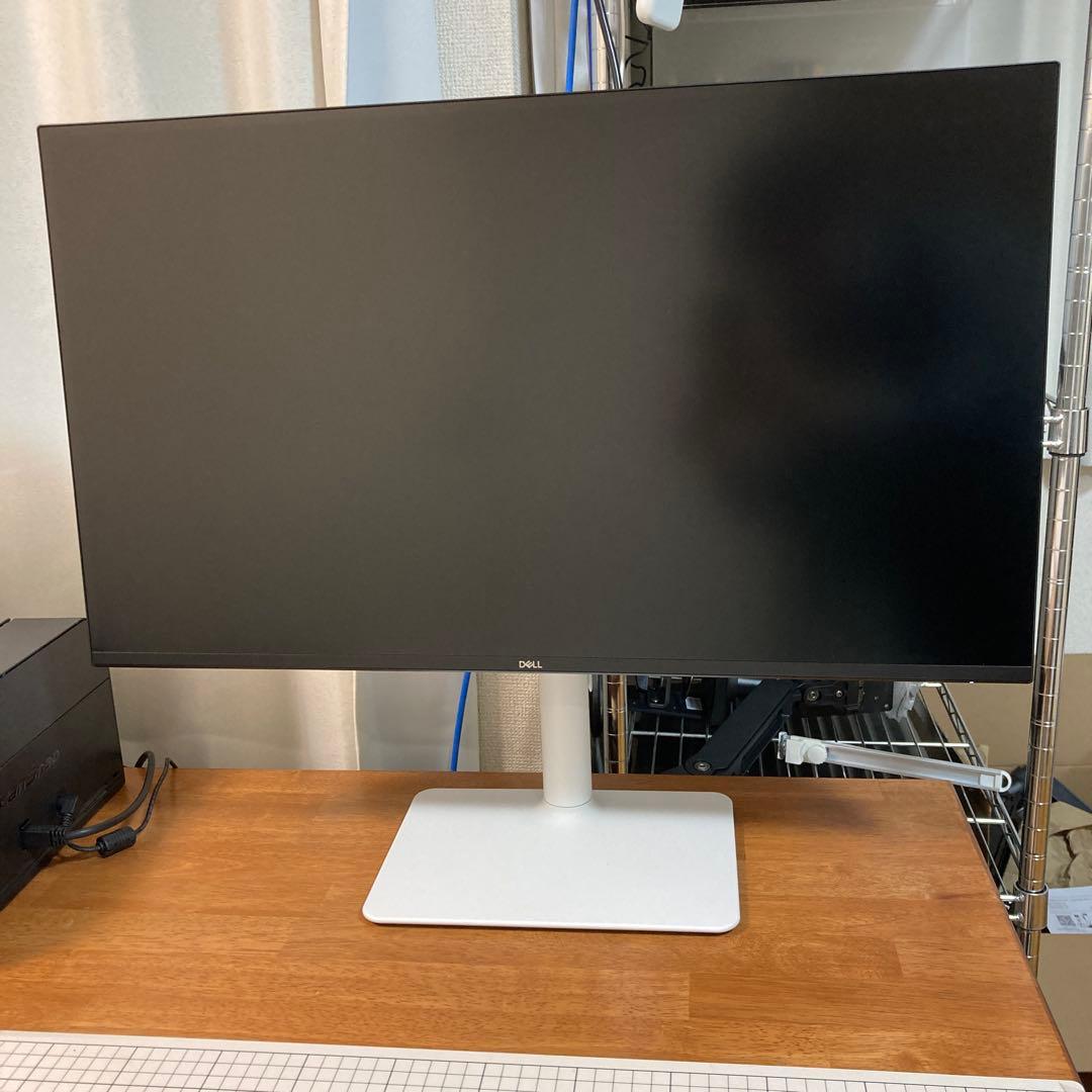 DELL 大画面 ホワイトモニター 本体