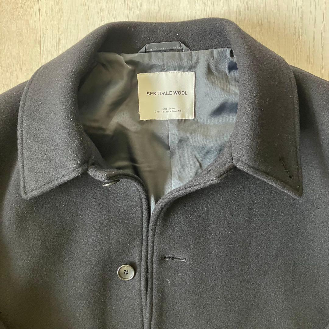 グリーンレーベルリラクシング SENTDALE WOOL カバーオール　黒　L
