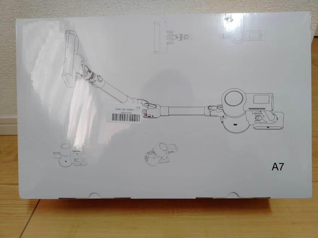 電気掃除機 コードレス 65kPa超強力吸引 LCD液晶ディスプレイ