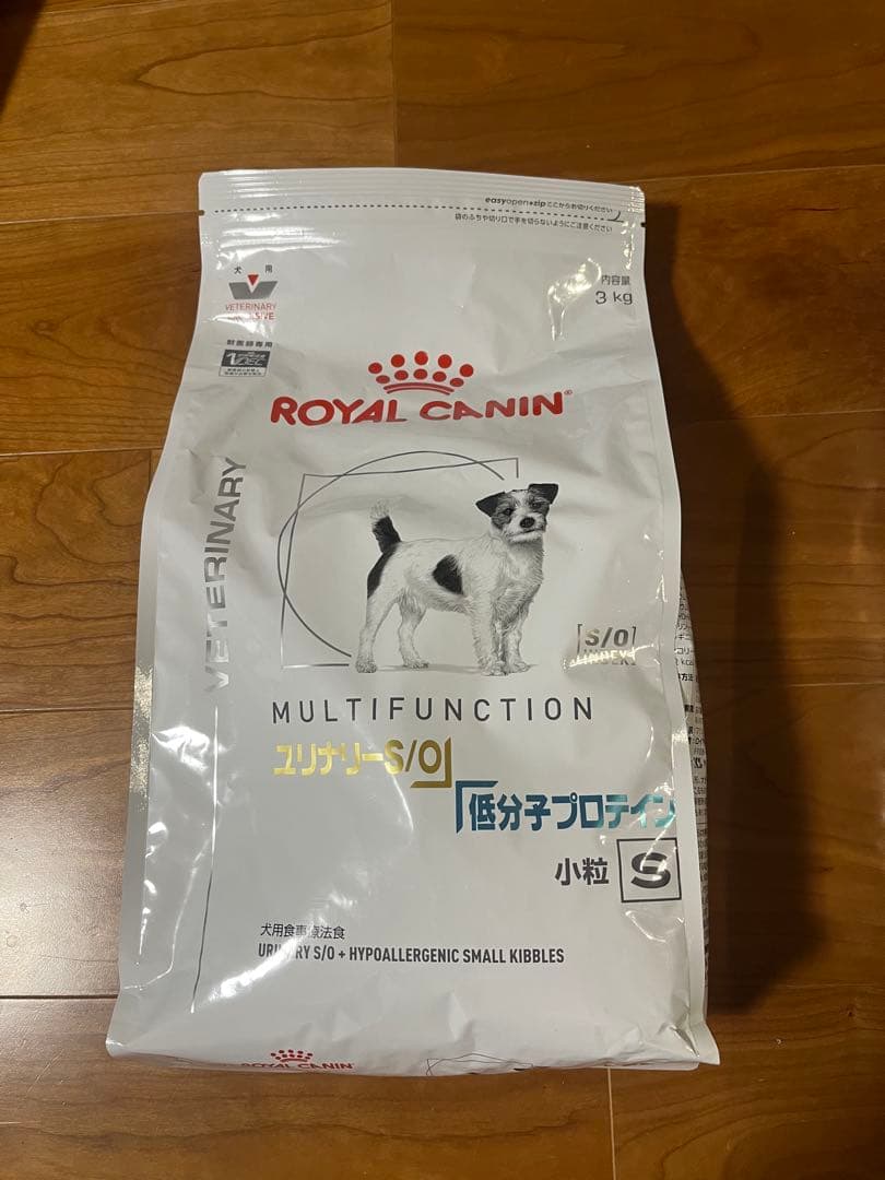  CANIN ユリナリーS/O 低分子プロテイン 3kg2袋トリーツ付