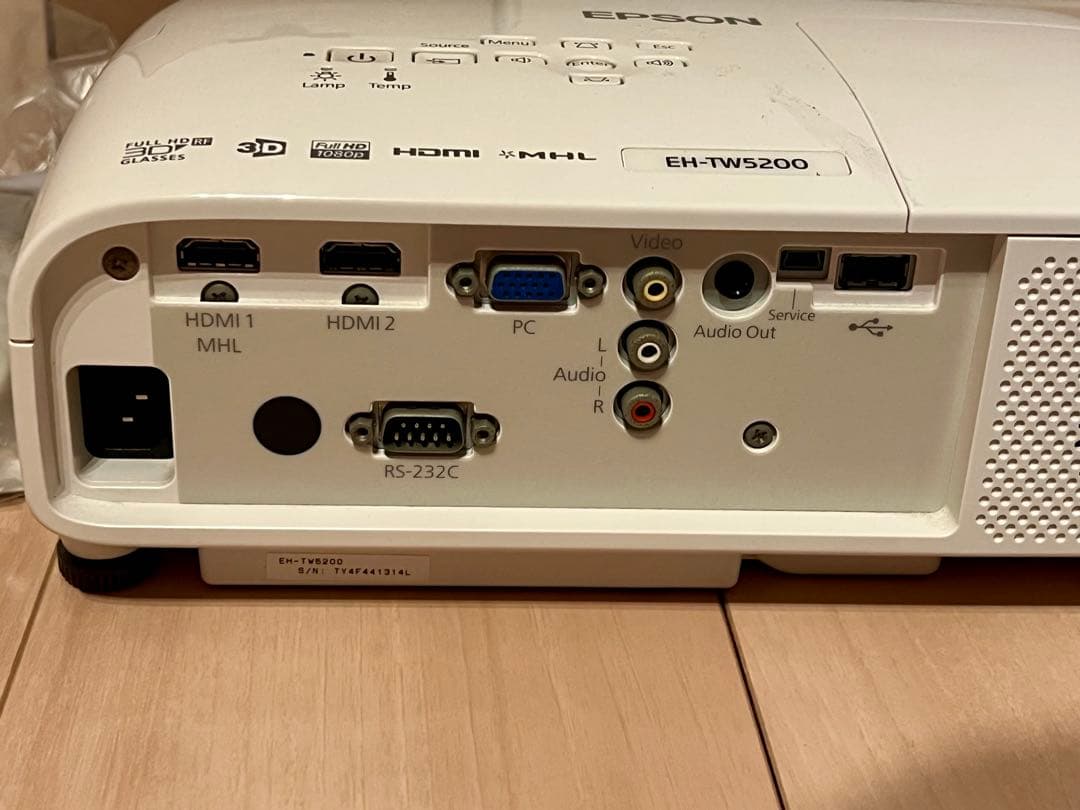 う*ー様 【美品】EPSON EH-TW5200 +純正ランプ