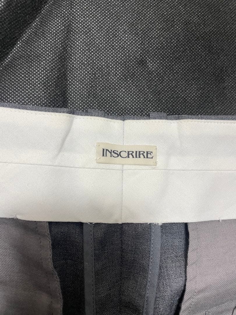 T*U様 INSCRIRE アンスクリア スラックス　新品未使用　サイズ46