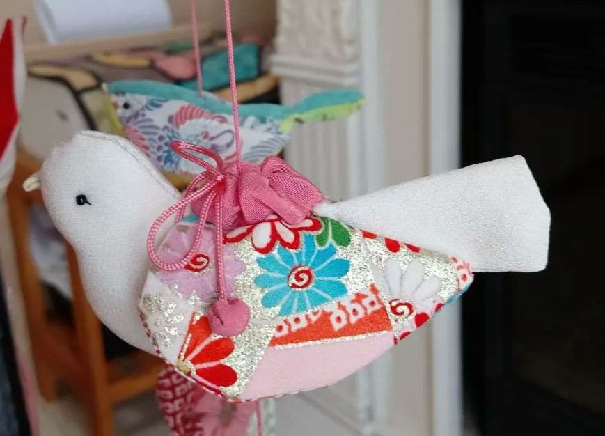 豪華　吊るし飾り　吊るし雛　下げもん7本 ちりめん細工　ハンドメイド　ひな祭り