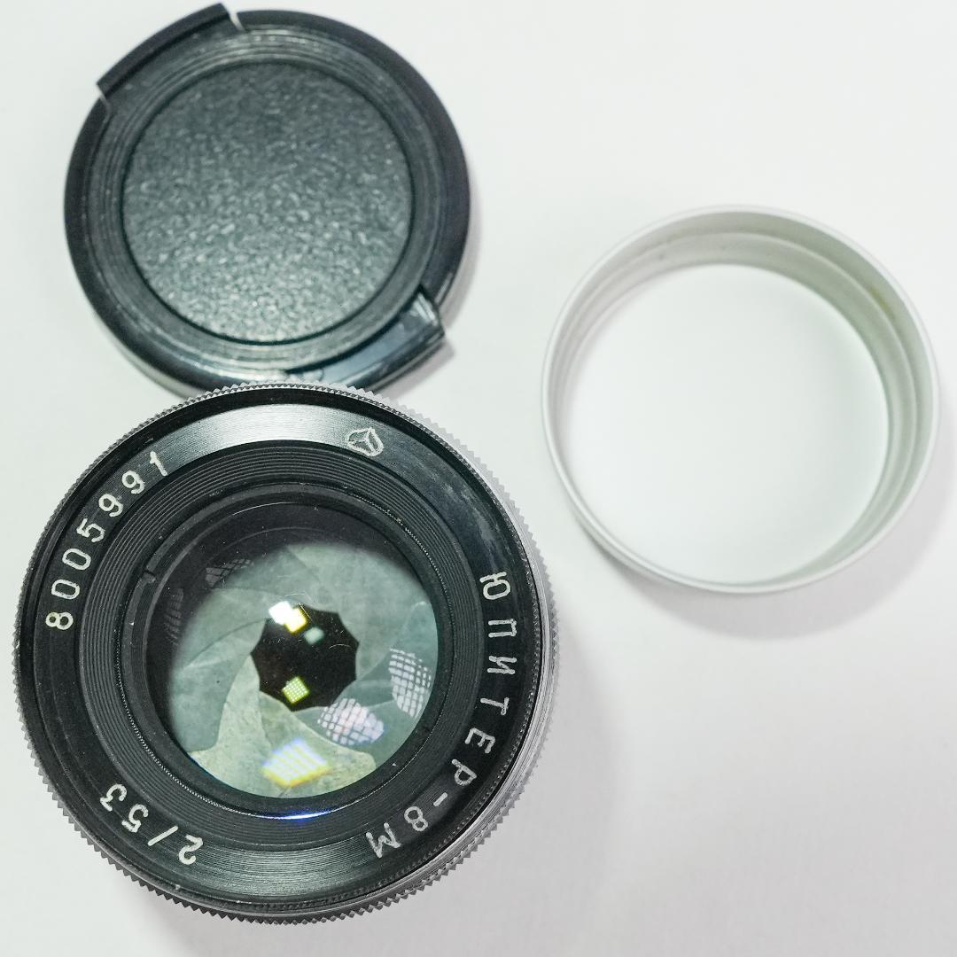 【希少】53mm f/2 Contax/Kievマウント ヘリオス103系統