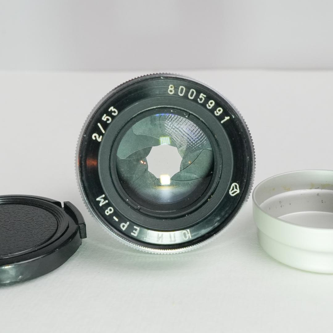 【希少】53mm f/2 Contax/Kievマウント ヘリオス103系統