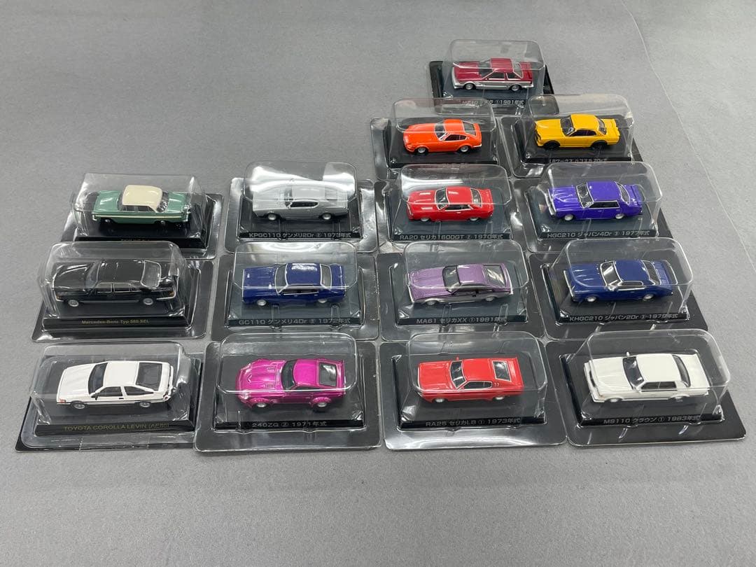 アオシマ　グラチャンコレクション　12台、京商　3台　計15台