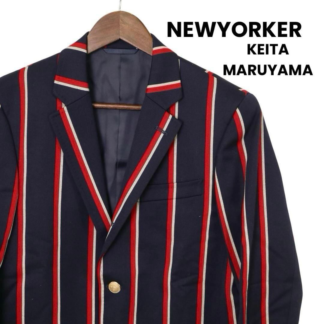 【希少✨】ニューヨーカー ケイタマルヤマ ジャケット 金ボタン MOON生地 M