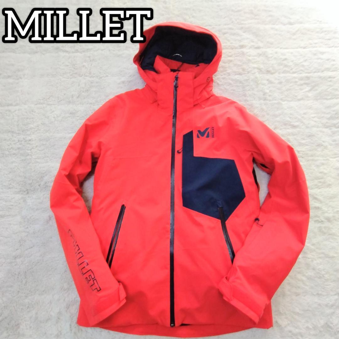MILLET スキーウェアＭ　ストラットンＪＫ　断熱材　ポケット充実　デカロゴ
