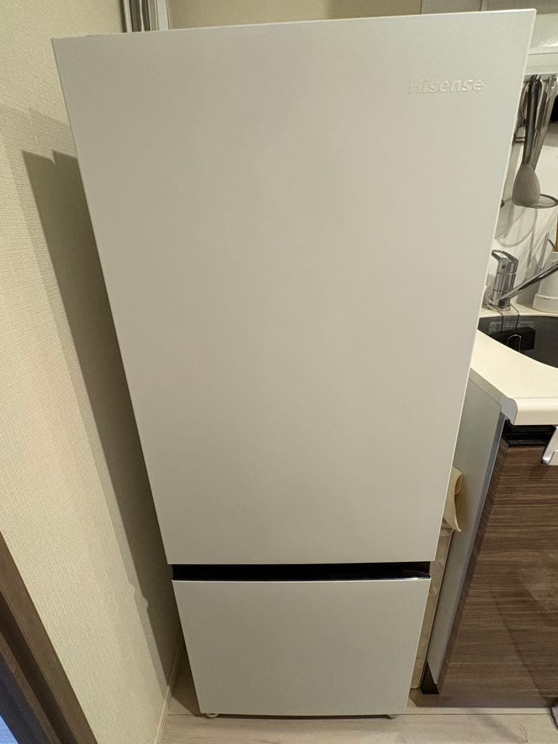 【2023年製】Hisense 冷蔵庫 ホワイト　162L （本日迄）