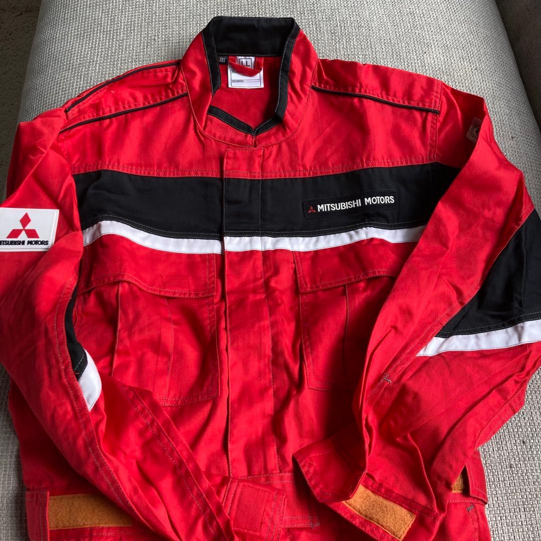 【新品】三菱　エンジニアつなぎ　ラリーアート　LLサイズ