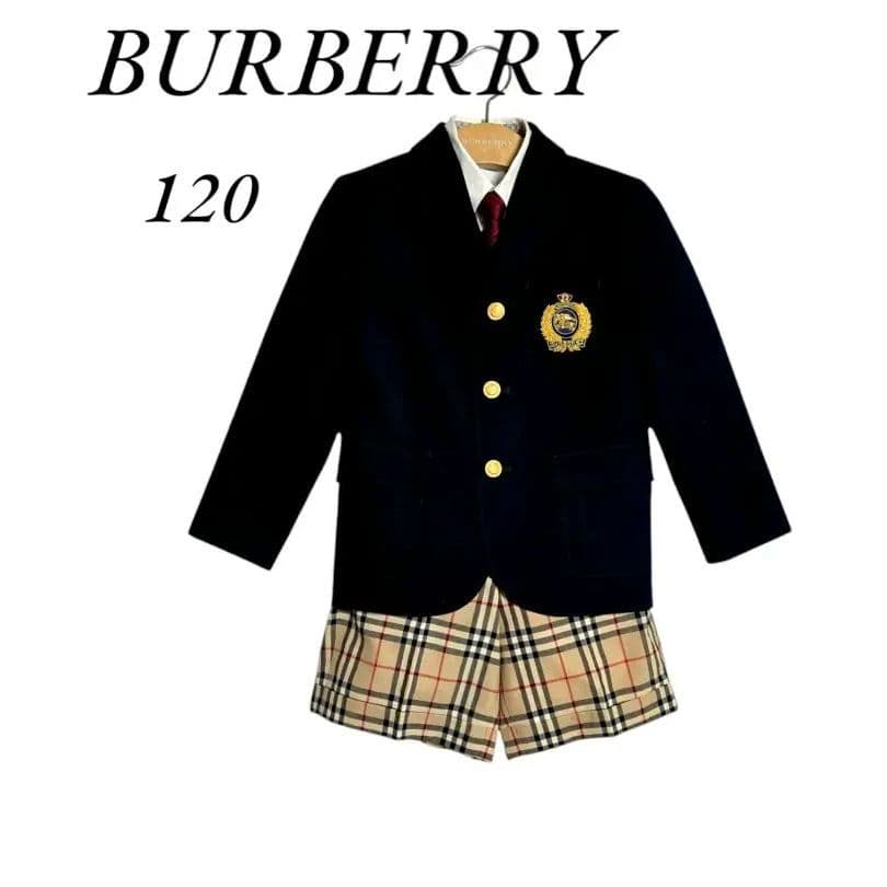 BURBERRY エンブレムジャケット ノバチェック ハーフパンツ ネクタイ等
