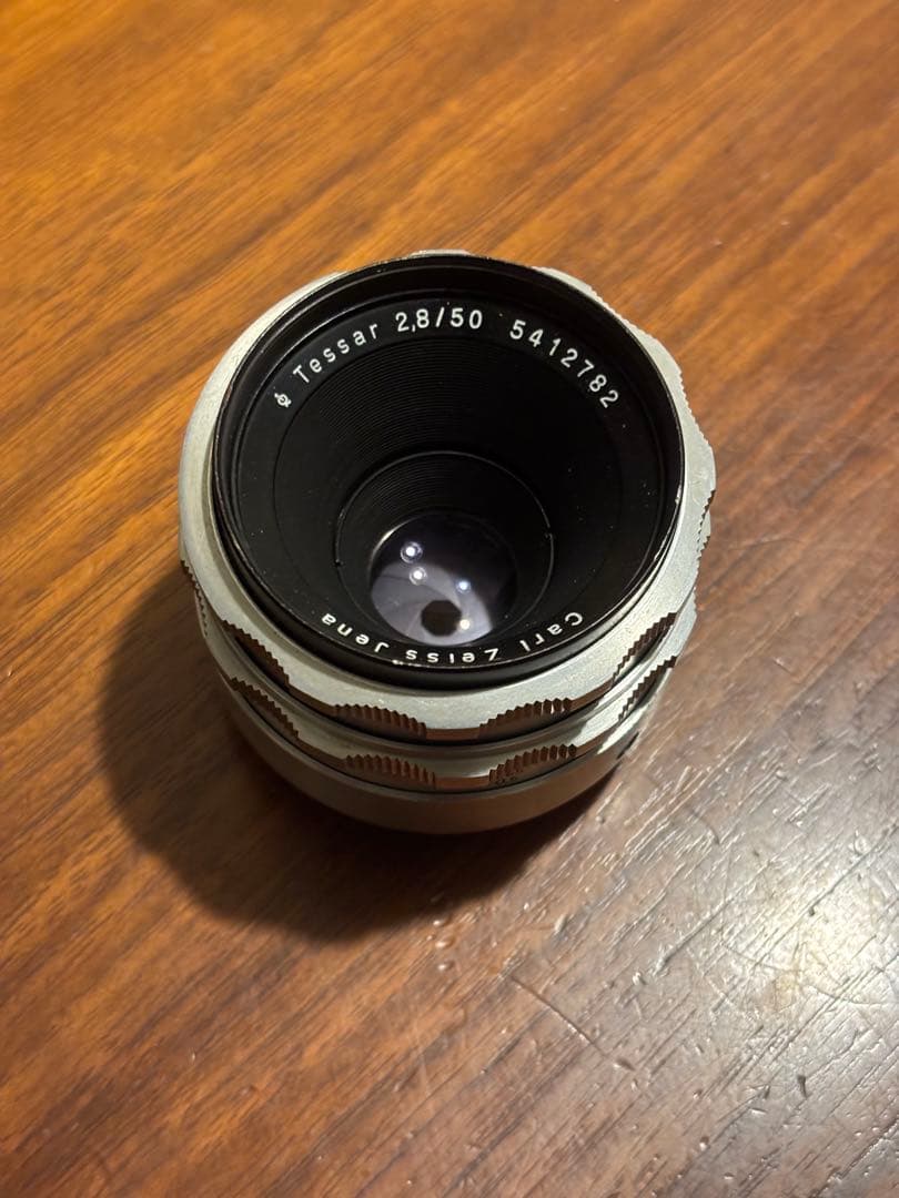 レンズ(単焦点) carlzeiss jena tessar 50mm f2.8 M42