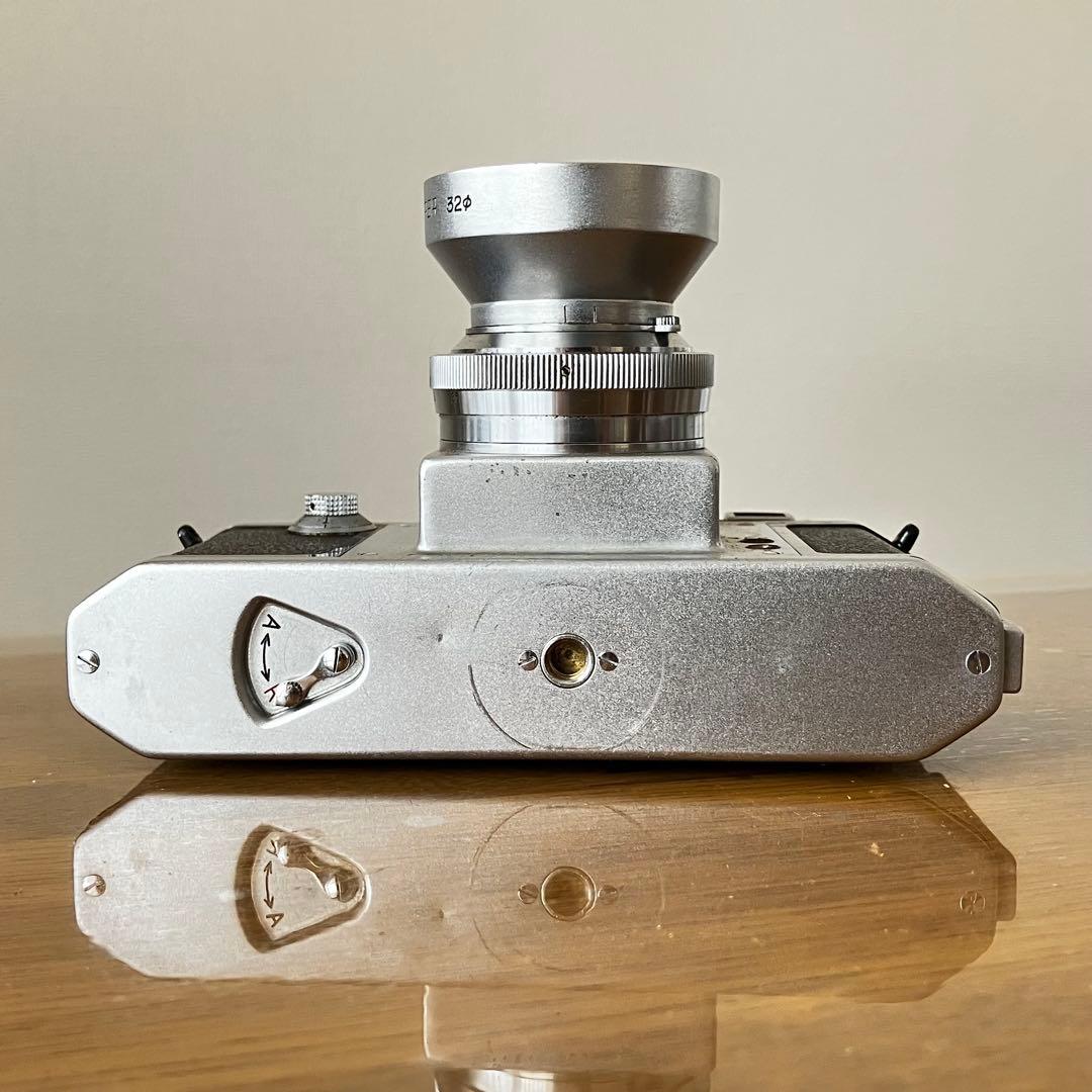 Asahiflex アサヒフレックス 一眼レフカメラ　革ケース付き