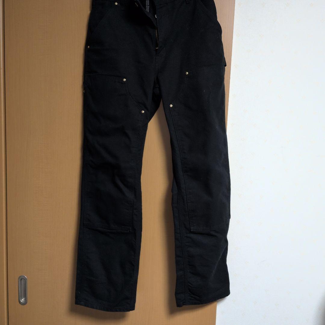 Carhartt ダブルニー　ブラック　W31×L32