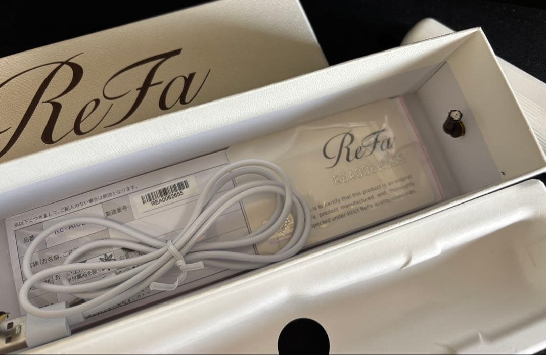 【USED/動作確認済み】ReFa リファビューティック フィンガーアイロン