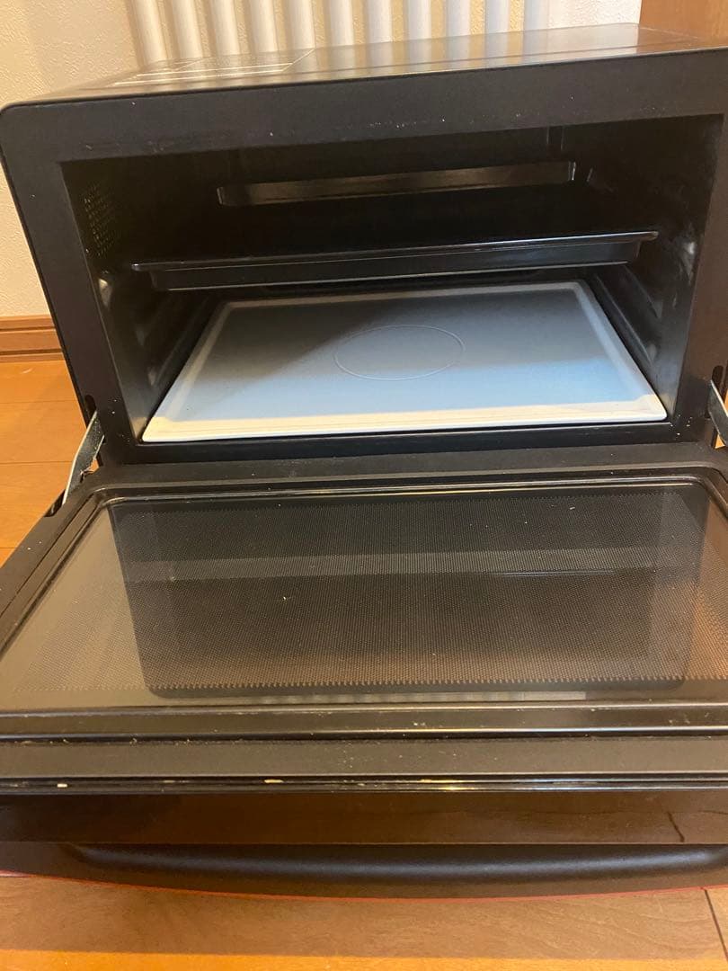 日立 MRO-TS8 オーブンレンジ 黒と赤