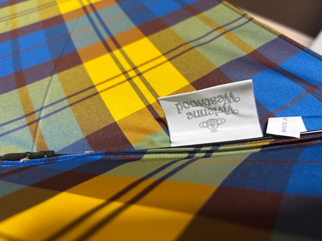 新品☆ Vivienne Westwood チェック柄 折りたたみ傘