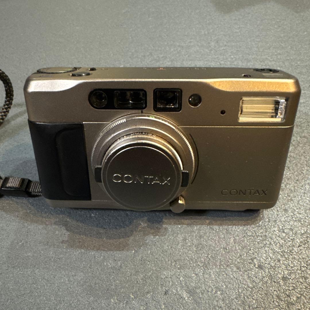 【中古】CONTAX TVS コンパクトフィルムカメラ コンタックス