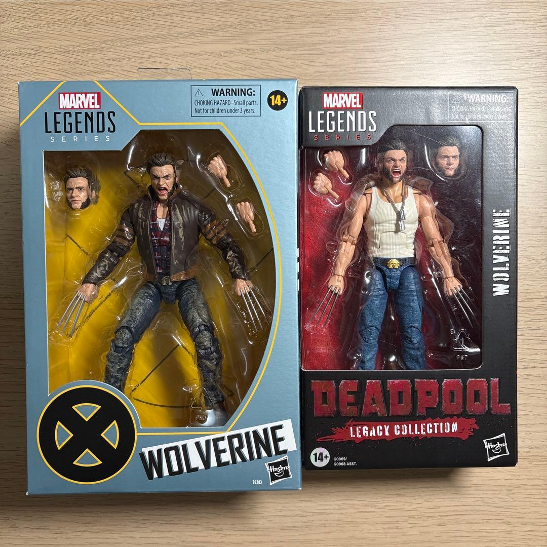 ハズブロ　マーベルレジェンド　ウルヴァリン フィギュア2体セット