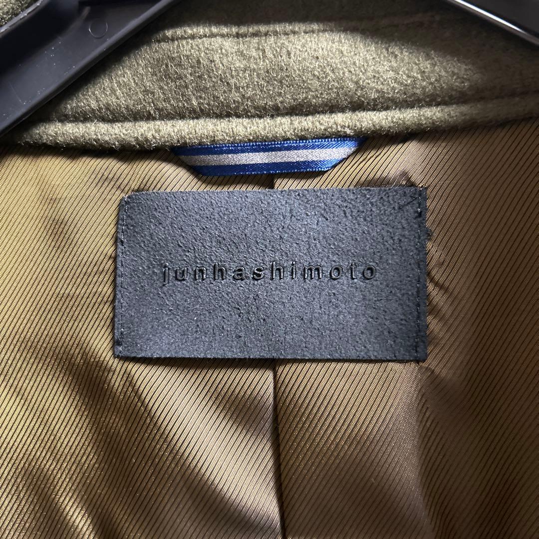 junhashimoto　オリーブグリーン ウール混合 ジャケット