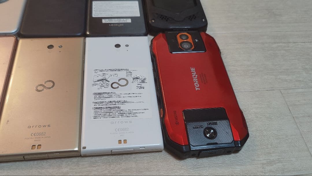 まとめ売り12台 スマートフォン本体セット通電確認済み