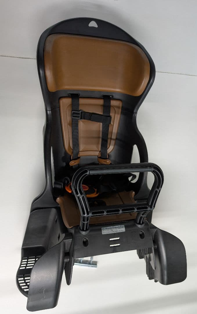 自転車 OGK 後ろ子供乗せ ブラック/ブラウン