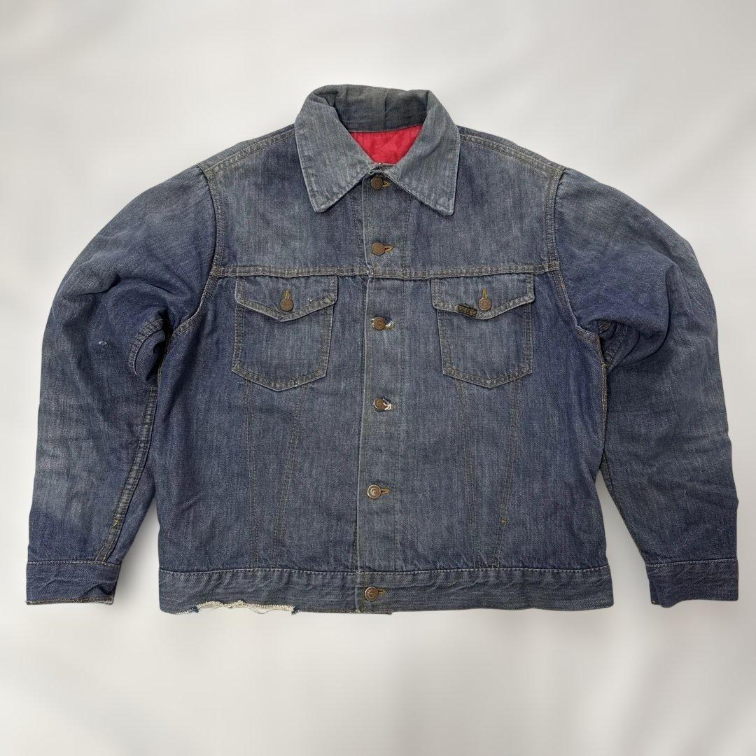 70s Sears ROEBUCKS デニムジャケット 裏地キルティング