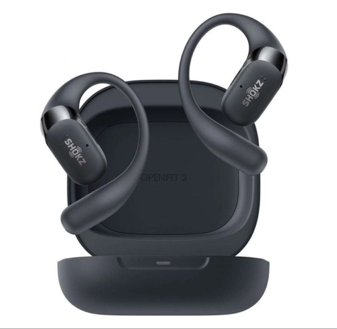 Shokz OpenFit 2 イヤホン ブラック(箱付き)
