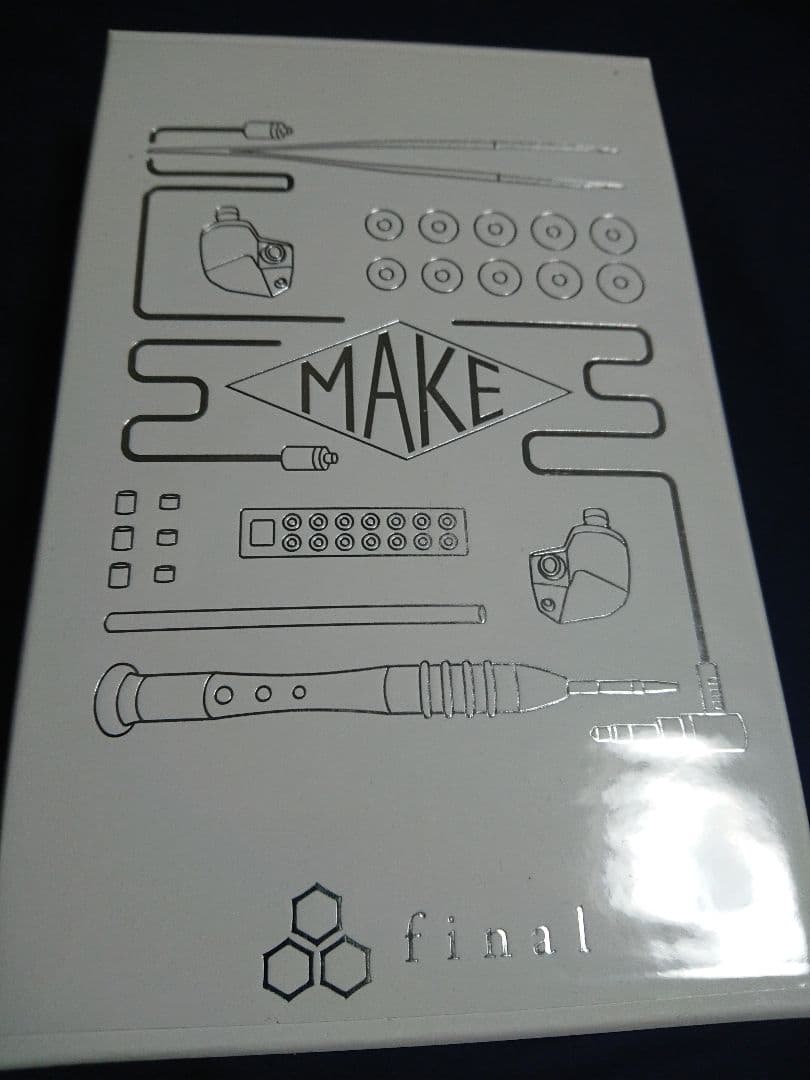 【美品・ケーブル未使用】final Make1 (3BA) 廃盤希少おまけ