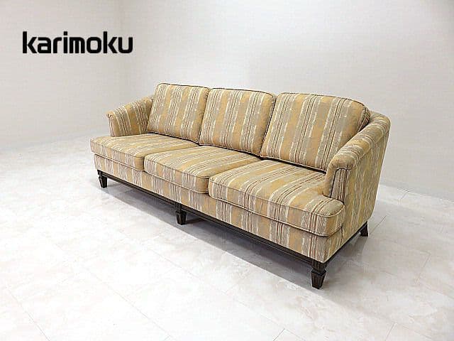 N*様 karimoku/カリモク ドマーニ 「クイーンズライフ」最高峰 3人掛