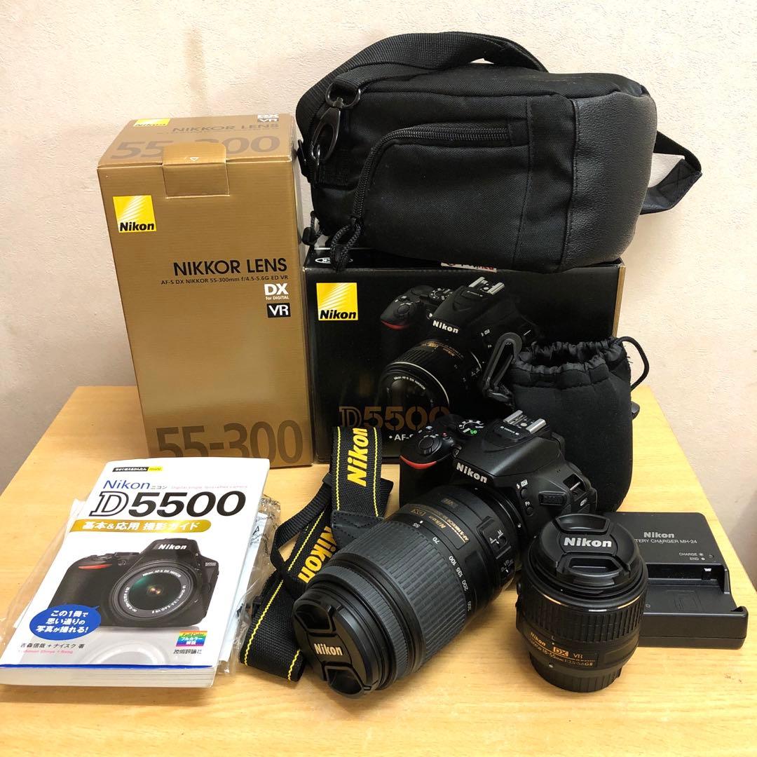 NIKON ニコン D5500 ダブルズームキット デジタル一眼レフ