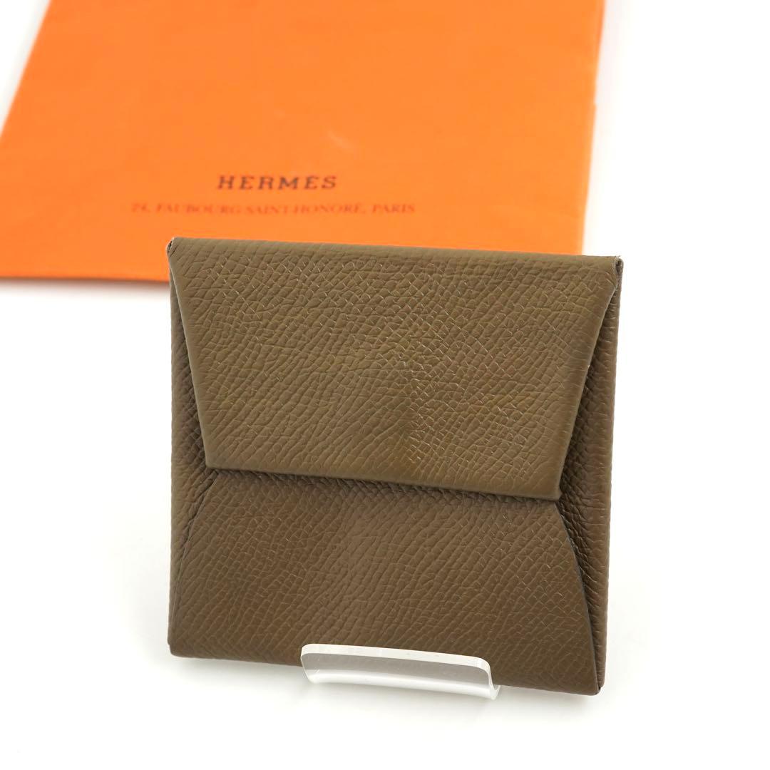 ✨未使用展示品✨　HERMES ケース　小銭入れ　バスティア　二つ折り