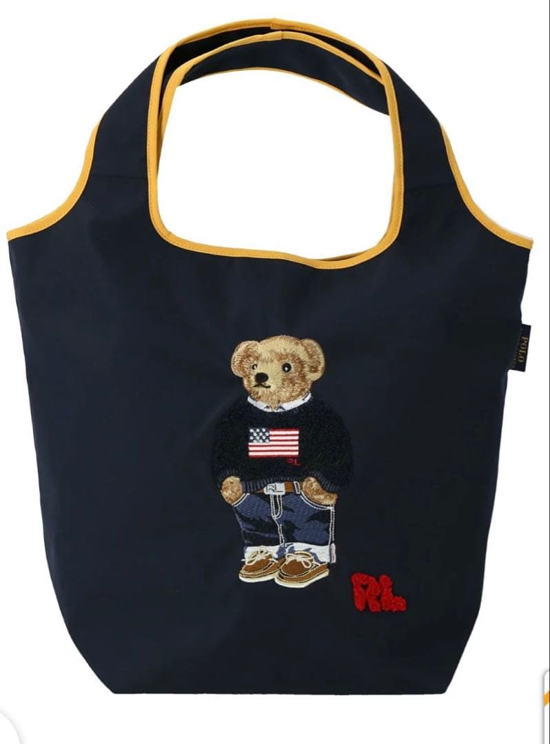 新品タグ付　ラルフローレン　トートバッグ　エコバッグ　ベア施術