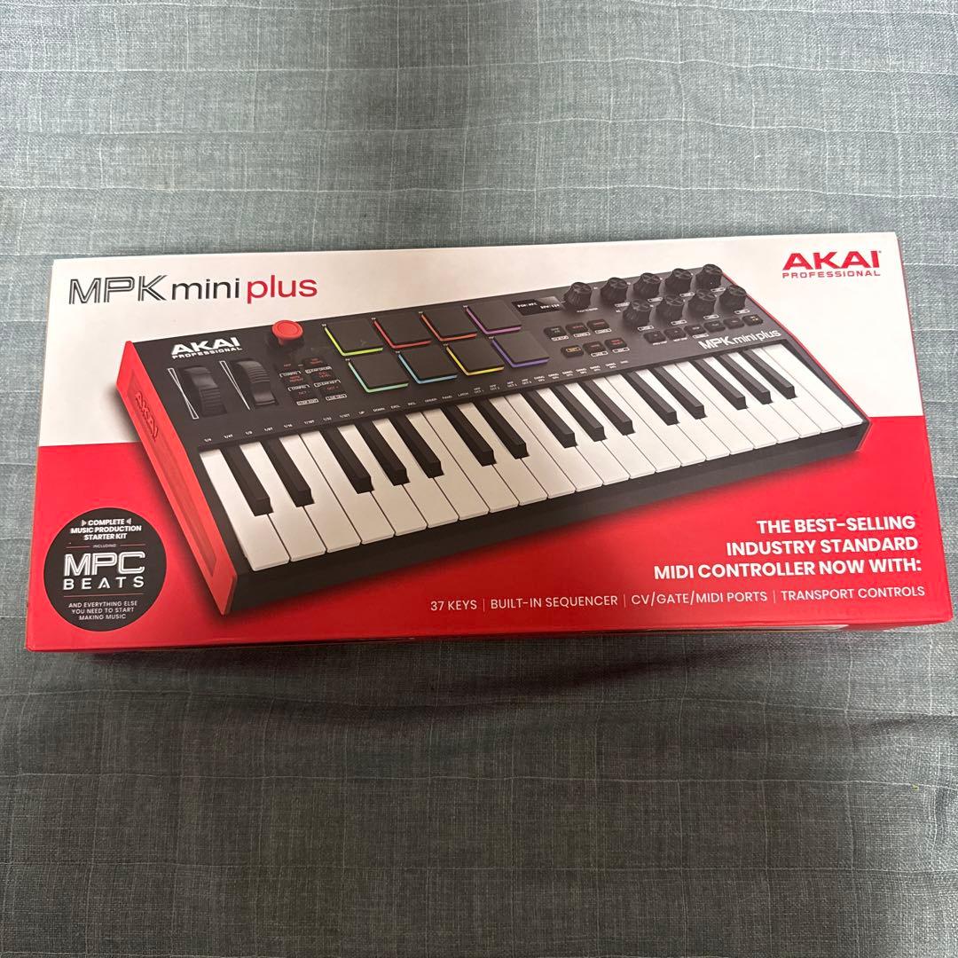 AKAI MPK mini plus 37キー MIDI 超美品！