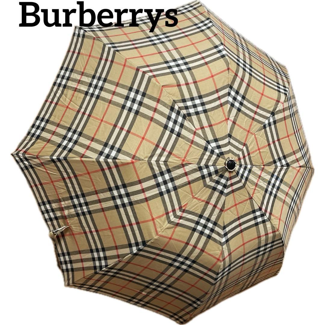 Burberrys バーバリー 折りたたみ傘 ベージュ ノバチェック