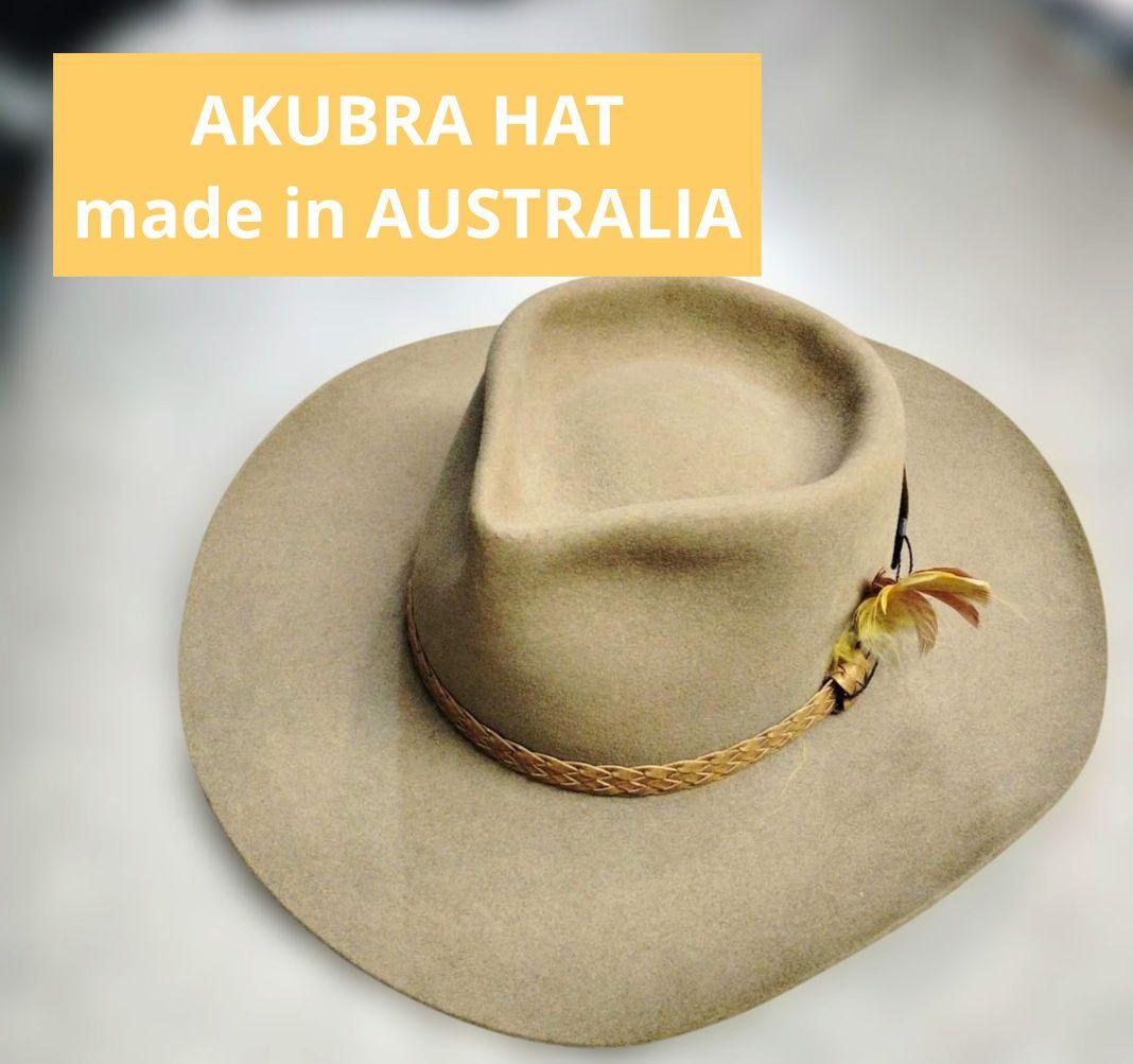 AKUBRA ウールハット オーストラリア製