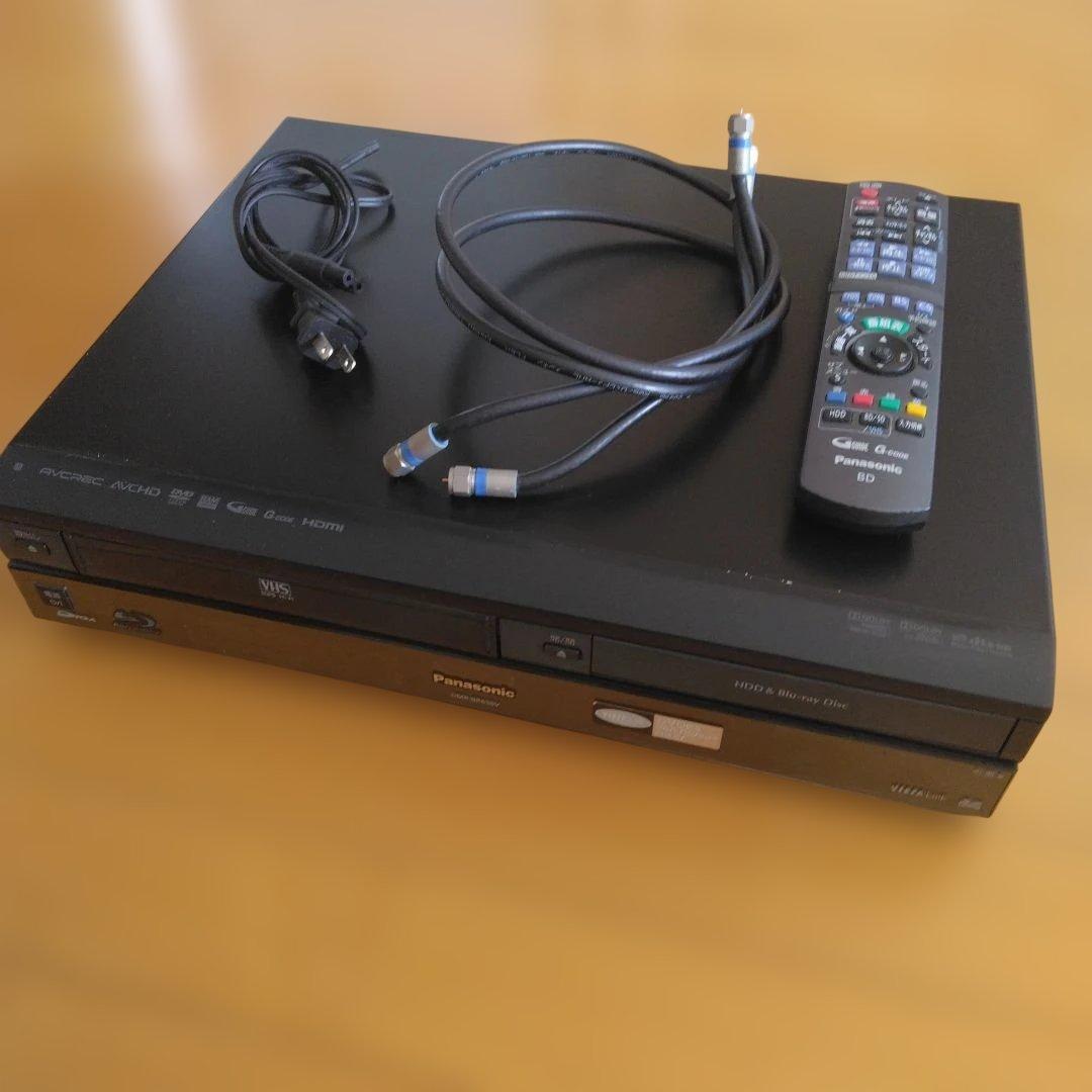 Panasonic VHS・ブルーレイレコーダー HDD対応