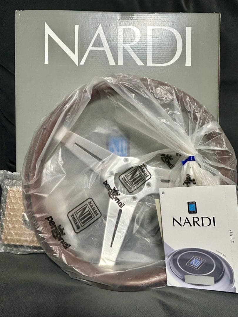 NARDI ナルディウッド＆ポリッシュスポーク ディープコーン N770【新品】